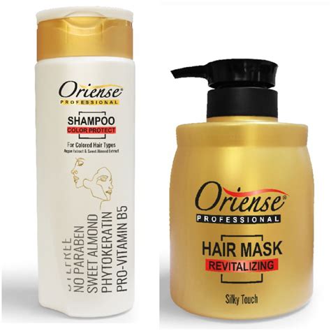 Комлект шампоан и маска за боядисана коса Oriense Color Protect