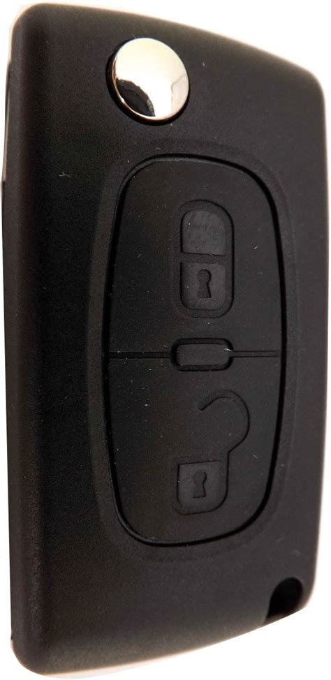 KEMANI Uncut Flip Folding Keyless Key Case Fob Shell Replacement Fit