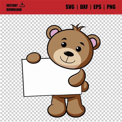 Teddybär Png Teddybär Clipart Bär SVG Bär SVG SVG Dateien Für