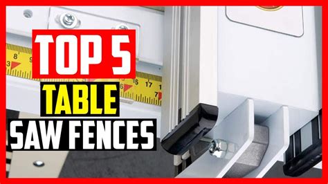 Top 5 Best Table Saw Fences Review 2024 Youtube