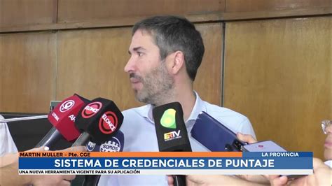 Cge Nueva Herramienta Digital Del Sistema De Credenciales De Puntaje