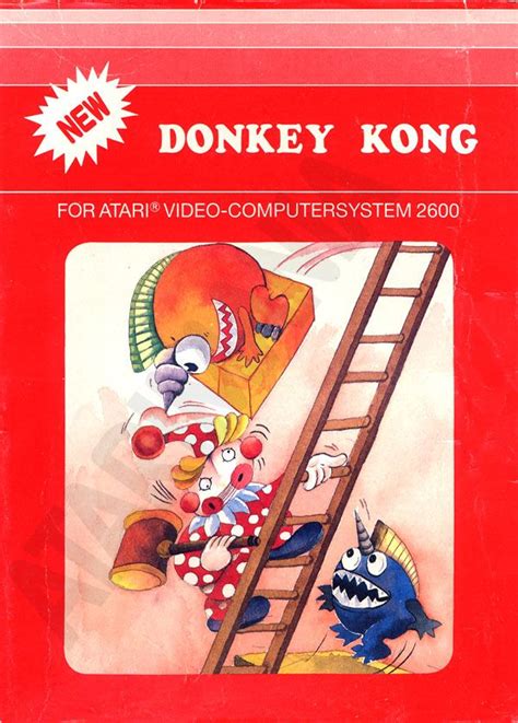 Atari 2600 Vcs Donkey Kong Scans Dump Download Screenshots Ads