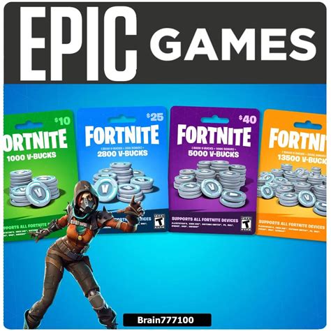 Купить Fortnite Вбаксы 1000-40500 V-Bucks Xbox/PS/Epic за 471 грн.