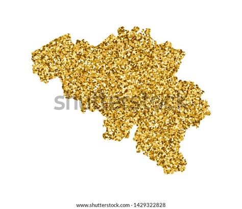 Vector Isolated Illustration Simplified Belgium Map Stock Vector