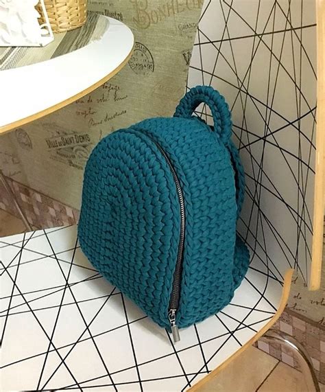 Посмотрите какой рюкзак появился из под крючка Маргариты ...