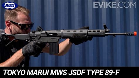 Tokyo Marui Mws Jsdf Type 89 F Gas Blowback Airsoft Rifle Snap Shot Youtube