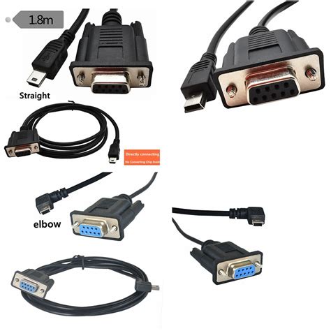 Mini Usb 20 Male To Rs232 Db9 9 Pin Female Adapte Grandado