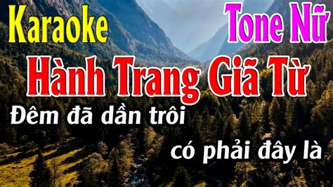 H Nh Trang Gi T Karaoke Tone N Karaoke L M Organ Beat M I Youtube