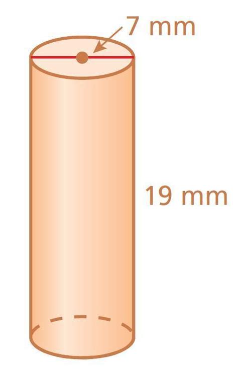 Find The Lateral Surface Area Of The Cylinder Round Your Answer To The