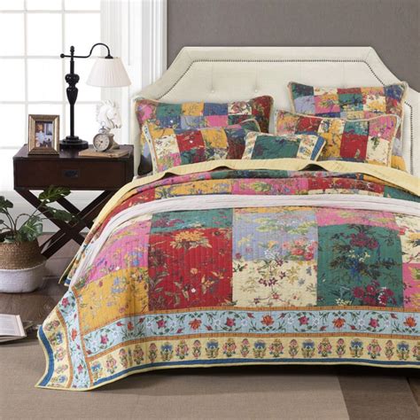 Paradise Medley Quilt Set By Tache Home Fashion Vejhw 814 C House