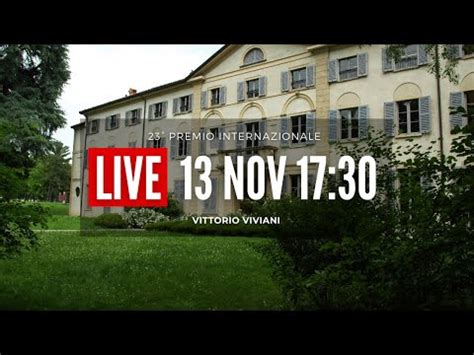 23esimo Premio Vittorio Viviani YouTube