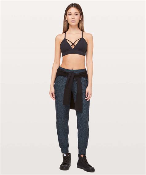 Lululemon Ready To Rulu Pant Updated Heathered True Navy Black