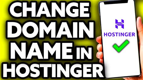 How To Change Domain Name In Wordpress Website Hostinger EASY YouTube