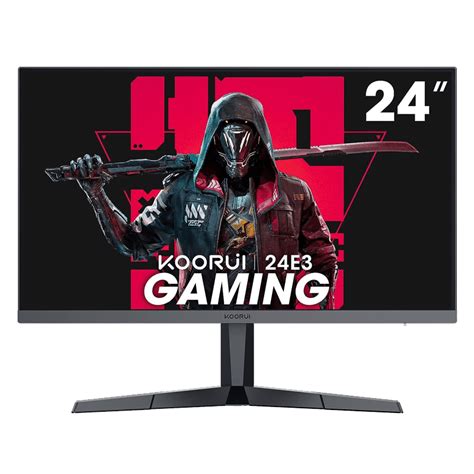 KOORUI 24 Gaming Monitor 165Hz 1080p 1ms IPS 99 SRGB Color Gamut