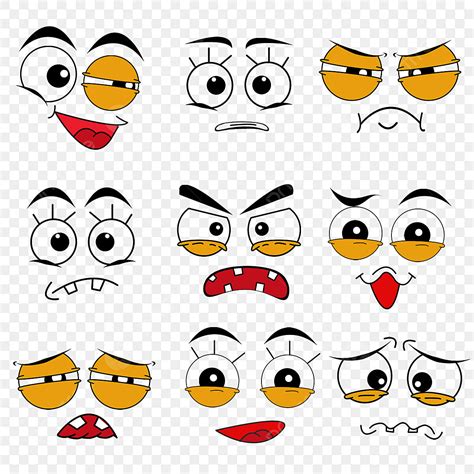 Gambar Emoji Mata Bulat Lucu Mata Clipart Kartun Sedih Png Transparan Clipart Dan File Psd