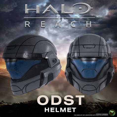 Halo Reach Odst Helmet Etsy