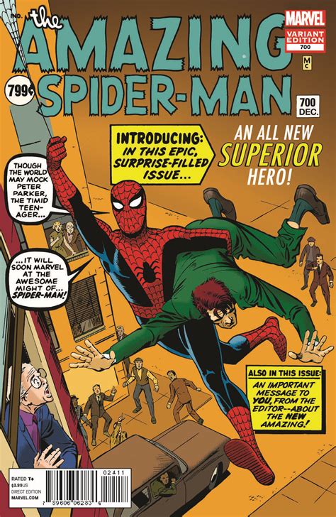 The Amazing Spider Man Comic 700