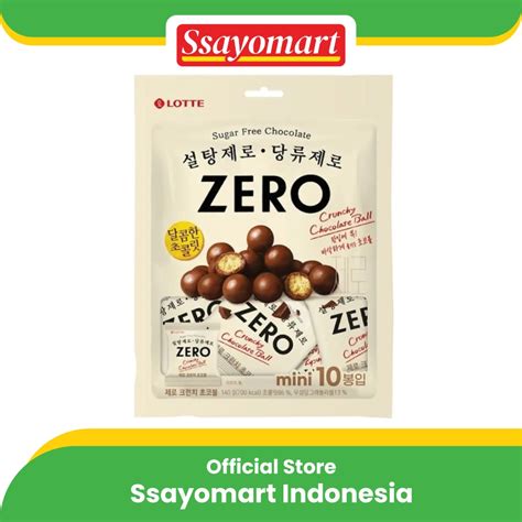 Jual Cokelat Lotte Zero Sugar Free Chocolate Snack Import Jepang Gr