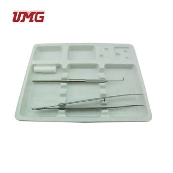 Plastic Dental Divided Setup Disposable Separating Instrument Tray