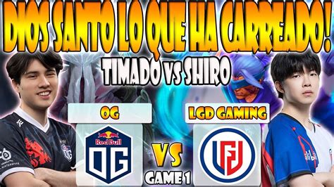 Og Vs Lgd Gaming Bo Game Eliminacion Timado Wisper Ceb Bzm Vs