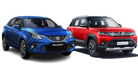 Maruti Suzuki Brezza Vs Maruti Suzuki Baleno Comparing Their Variants