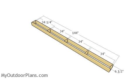 10x12 Flat Shed Roof Plans MyOutdoorPlans