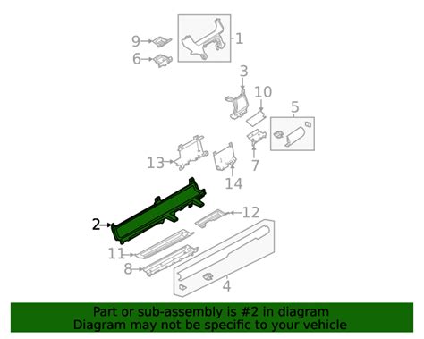 2020-2023 Land Rover Instrument Cluster Bezel Bracket LR132197 ...