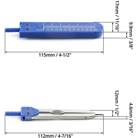 Ekg Ecg Caliper Electrocardiogram Divider Pack Measuring Tool Ecg