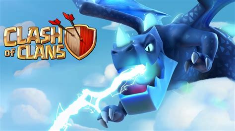 Clash Of Clans Electro Dragon With Lightning Star Youtube