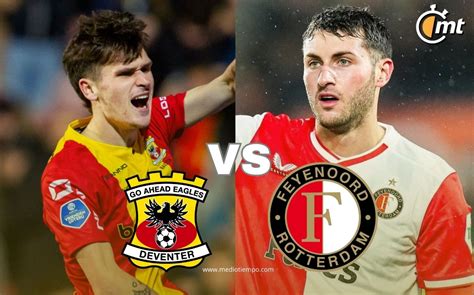 Feyenoord vs Go Ahead Eagles Horario y dónde ver juego Santi Giménez