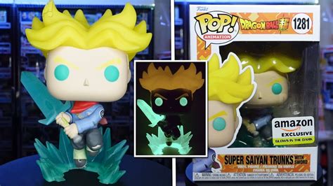 SUPER SAIYAN TRUNKS WITH SWORD 1281 GLOW AMAZON EXCLUSIVE UNBOXING