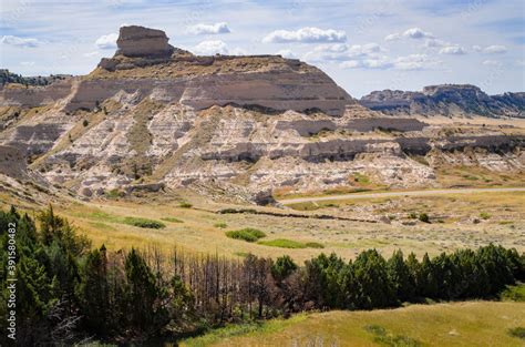 Scotts Bluff National Monument Stock Photo | Adobe Stock