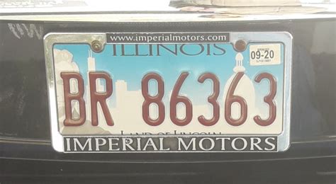 Motorcycle License Plate Renewal Illinois