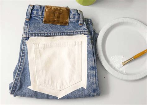 How To Paint On Jeans Steps With Pictures Kessler Ramirez Art