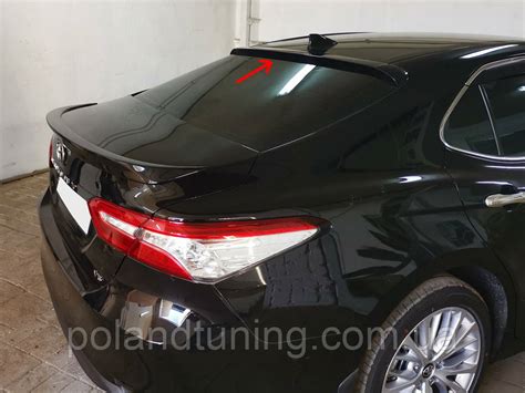 Спойлер, Козырек на Стекло Toyota Camry 70 2017- / Тойота Камри 70 2017 ...
