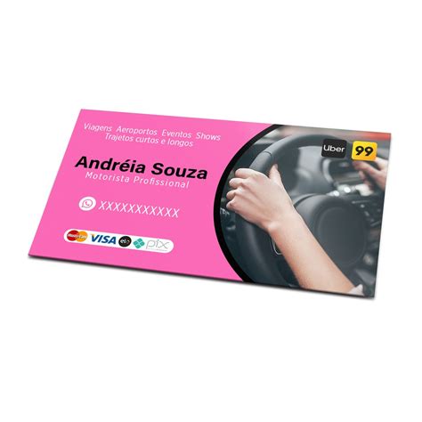 Cartão de Visita Para Motorista Shopee Brasil