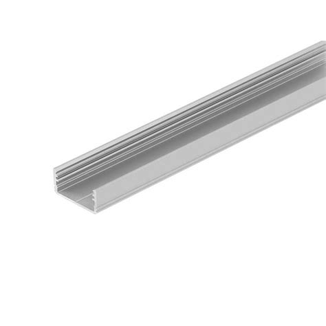 Meter Led Alu Profil Aufputz Mm Serie Eco Silber Eloxiert