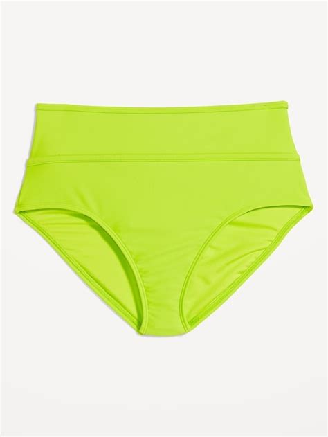 High Waisted Bikini Swim Bottoms Old Navy