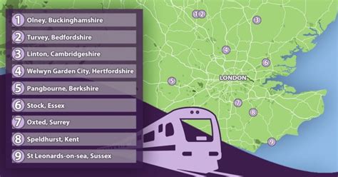 London S Top Commuter Towns Revealed And One Is Just 30 Minutes By Train Metro News