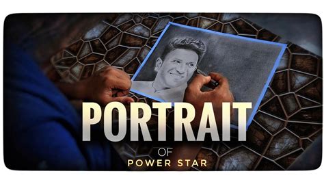 Portrait Of Puneeth Rajkumar Puneethrajkumar Remembering Puneeth