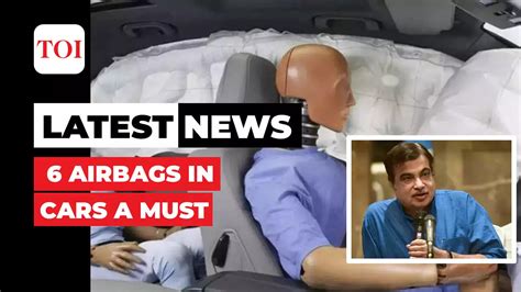 Nitin Gadkari Govt Defers To Make Airbags Mandatory In Passenger