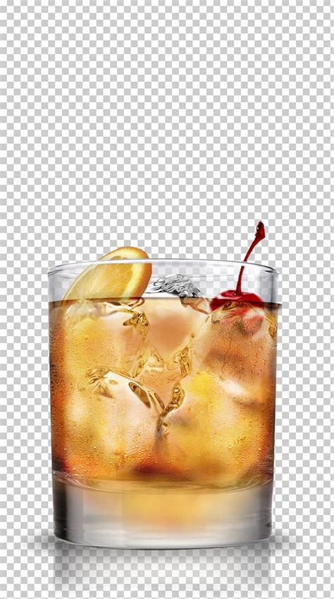 Old Fashioned Rye Whiskey Cocktail Liquor Bourbon Whiskey PNG, Clipart, Angostura Bitters, Black ...