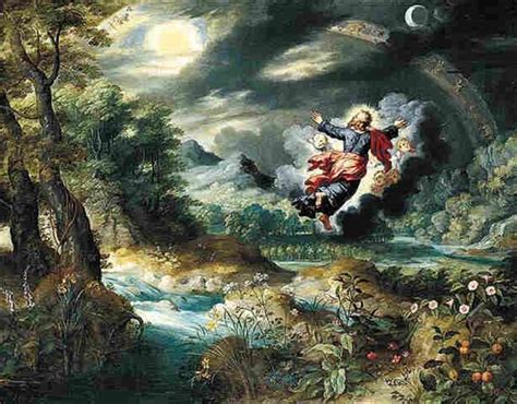 God creating Heaven and Earth by Jan Brueghel the Younger on artnet