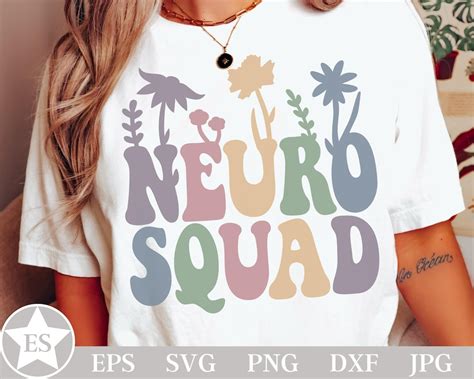 Neuro Squad Svg Neuro Nurse Svg Neuro Nurse Png Neuro ICU Nurse Shirt