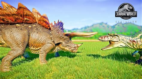 Dinosaur Battle Royale Albertosaurus Vs Stegoceratops Vs