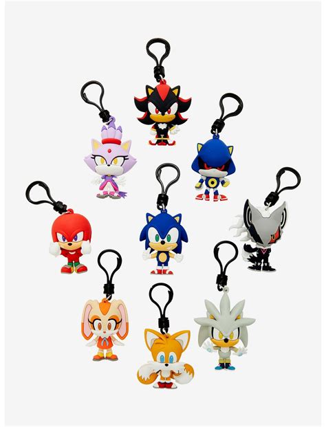 Sonic The Hedgehog Characters Series 2 Blind Bag Figural Bag Clip