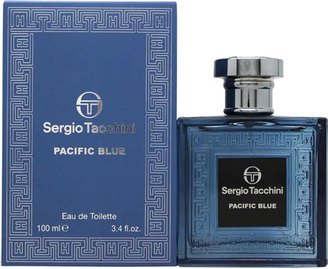 Sergio Tacchini Eau De Toilette Pacific Blue Ml Spray Amazon Co