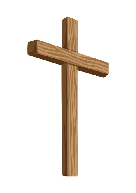 Christian Cross Vector Design Images Christian Illustration Of Wooden