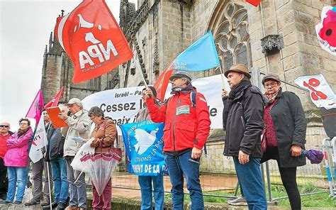 Conflit Isra L Hamas Un Rassemblement Quimper Jeudi F Vrier Le