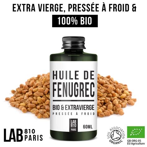 Lab Huile De Fenugrec Bio Et Press E Froid